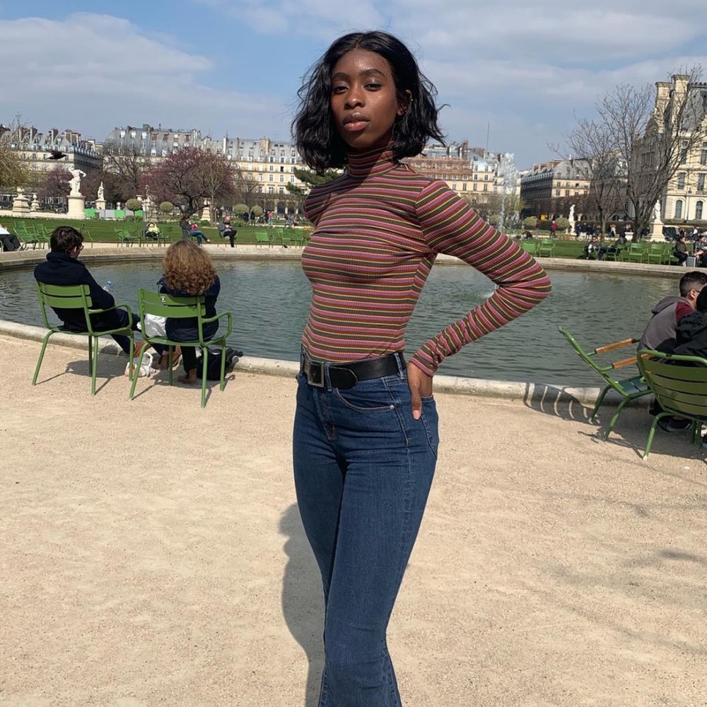 Reformation Eve Turtle neck size small